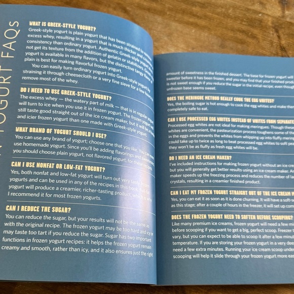 Perfectly Creamy Frozen Yogurt Book - Picture 2 of 14